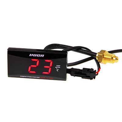 Thermomètre Voca Racing DIGITAL LE CIRCUIT LIQUIDE 0 - 120 C ECLAIRAGE LED ROUGE